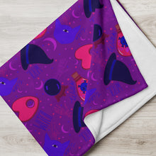 Load image into Gallery viewer, Witchy Things Throw Blanket
