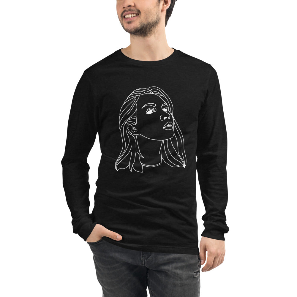 Punk Girl Unisex Long Sleeve Tee