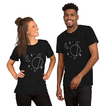 Load image into Gallery viewer, Outer Space Line Art Short-Sleeve Unisex T-Shirt
