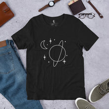 Load image into Gallery viewer, Outer Space Line Art Short-Sleeve Unisex T-Shirt
