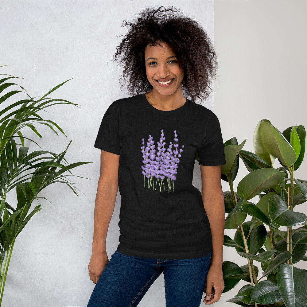 Lavender Short-Sleeve Unisex T-Shirt