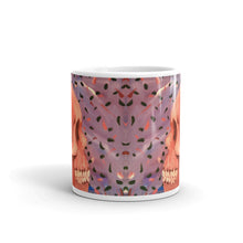 Load image into Gallery viewer, Confetti Skulls White Glossy Mug
