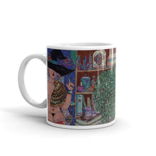 Load image into Gallery viewer, Witch in Her Seat White Glossy Mug
