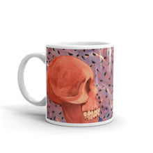 Load image into Gallery viewer, Confetti Skulls White Glossy Mug
