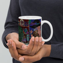 Load image into Gallery viewer, Witch in Her Seat White Glossy Mug
