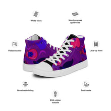 Load image into Gallery viewer, Witchy Things Women’s High Top Canvas Shoes
